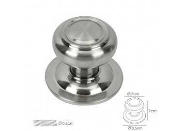 Pomo Puerta Seta Color Inox Oryx