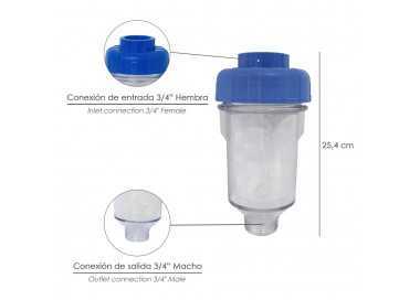 Filtro Agua Para Lavadora Directo De Polifosfato