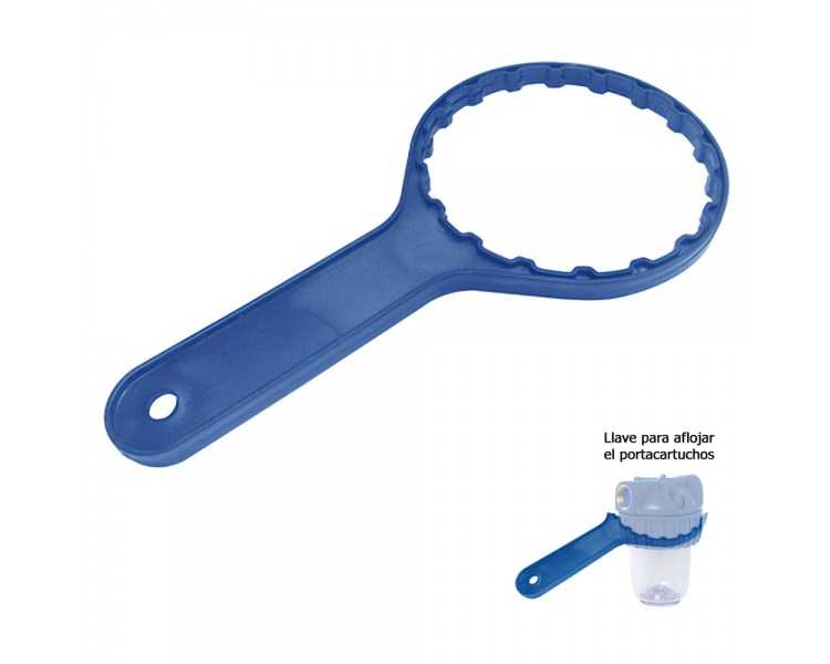 Llave Apertura / Cierre Portacartuchos Filtro Agua 5"