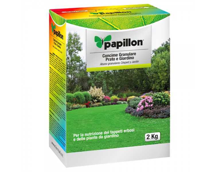 Abono Grano Papillon Cesped / Jardin 2 Kg