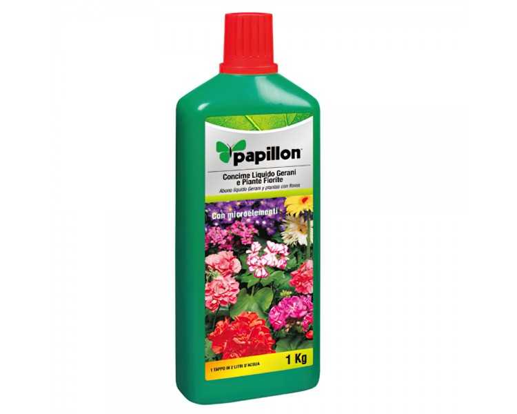 Abono Liquido Papillon Geranios y Flores 1kg