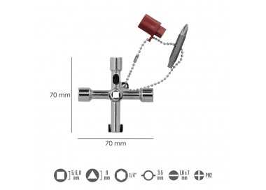 Llave De Cabina - Agua, Gas, Electricidad