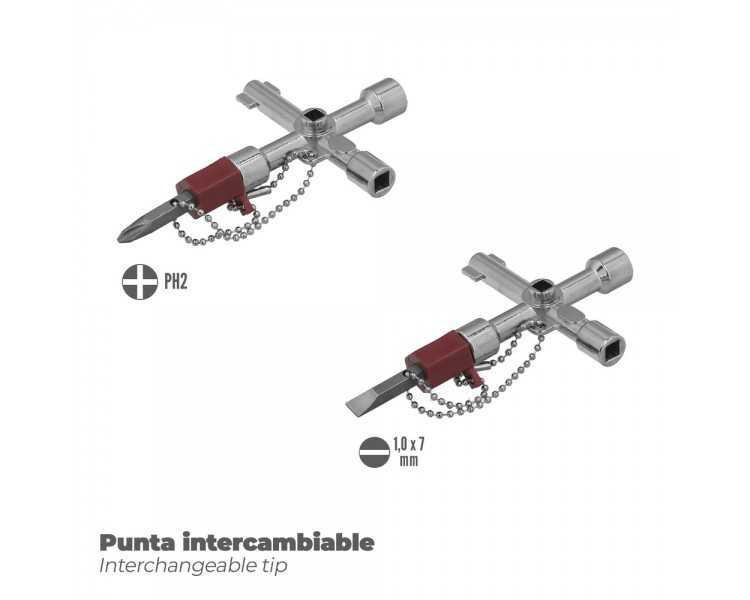 Llave De Cabina - Agua, Gas, Electricidad