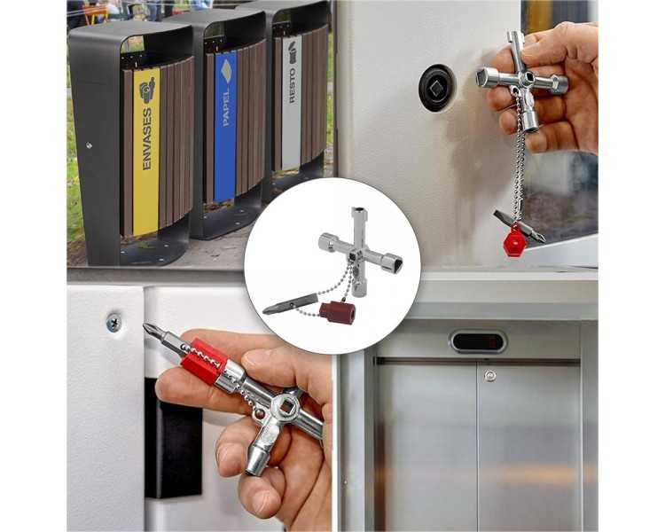 Llave De Cabina - Agua, Gas, Electricidad