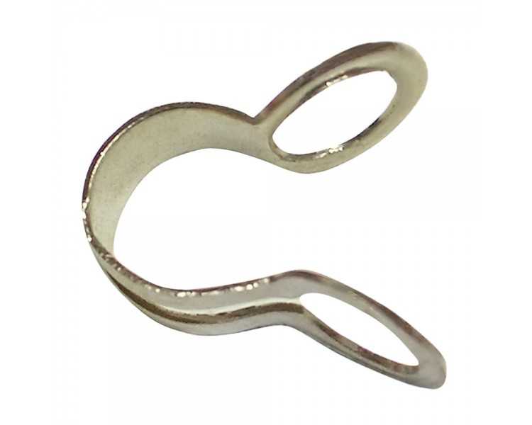 Enganche Cadena Bolas Latón Cromado 3,2 mm. (Caja 100 unidades)