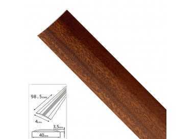 Tapajuntas Adhesivo Para Moquetas Metal Sapelli   98,5 cm.