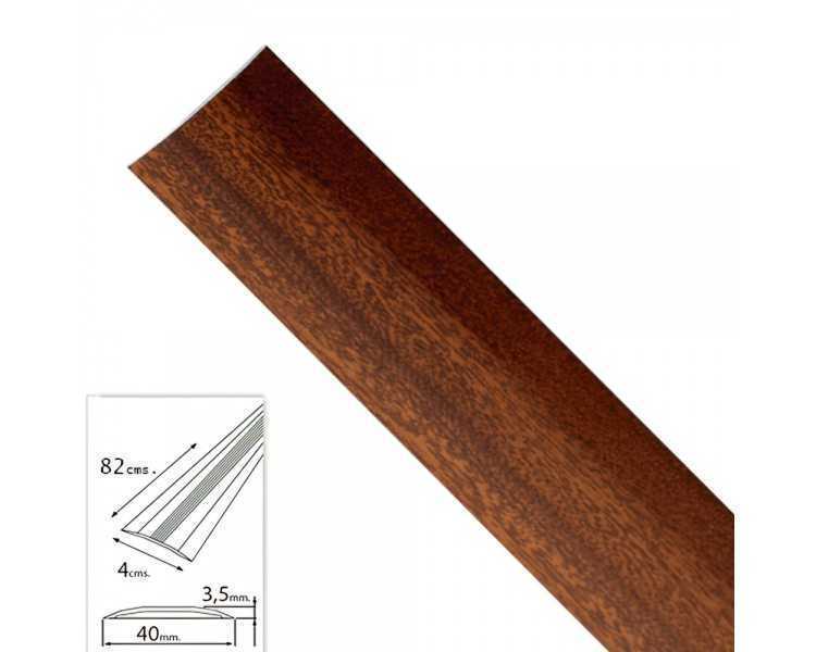 Tapajuntas Adhesivo Para Moquetas Metal Sapeli 82,0 cm.