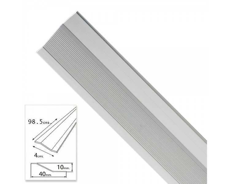 Tapajuntas Adhesivo Para Ceramica Metal Plata 98,5 cm.