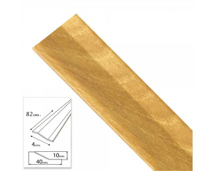 Tapajuntas Adhesivo Para Ceramica Metal Roble   82,0 cm.