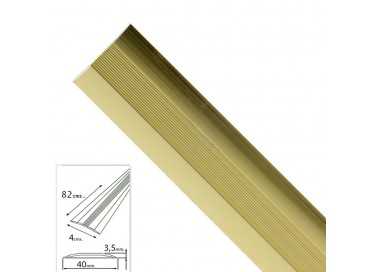Tapajuntas Adhesivo Para Moquetas Metal Oro   82,0 cm.