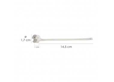 Portalamparas BI-PIN MR16 Ceramico Para Bombillas Halogenas / LED