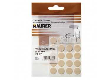 Tapatornillos Adhesivos Maple (Blister 20 unidades)