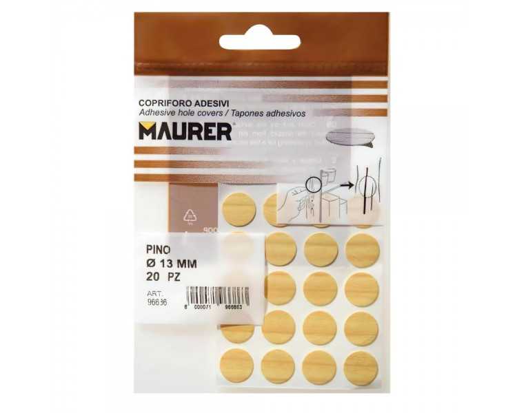 Tapatornillos Adhesivos Pino (Blister 20 unidades)