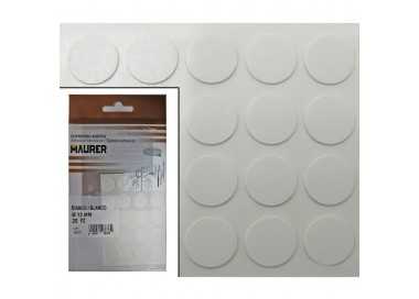 Tapatornillos Adhesivos Blanco (Blister 20 unidades)