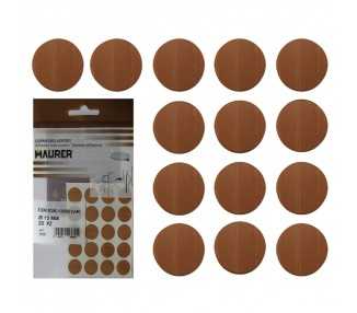 Tapatornillos Adhesivos Cerezo Claro (Blister 20 unidades)