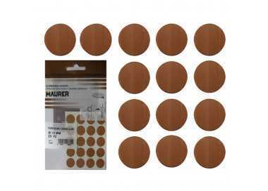 Tapatornillos Adhesivos Cerezo Claro (Blister 20 unidades)