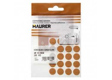 Tapatornillos Adhesivos Cerezo Claro (Blister 20 unidades)