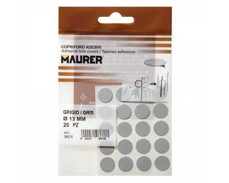 Tapatornillos Adhesivos Gris (Blister 20 unidades)