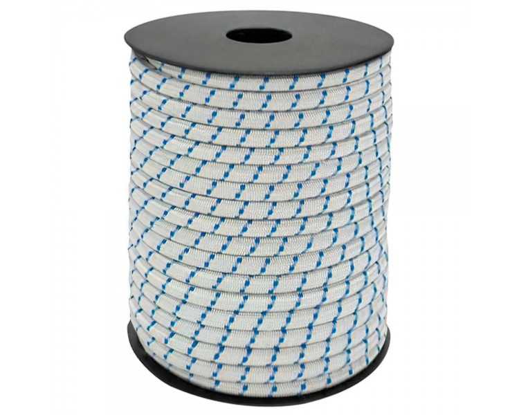 Cuerda Elástica Forrada   10 mm. Rollo de 100 metros
