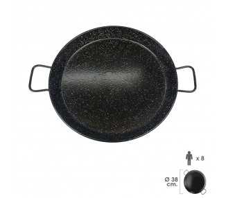 Paellera Valenciana Esmaltada   8 personas/ 38 cm