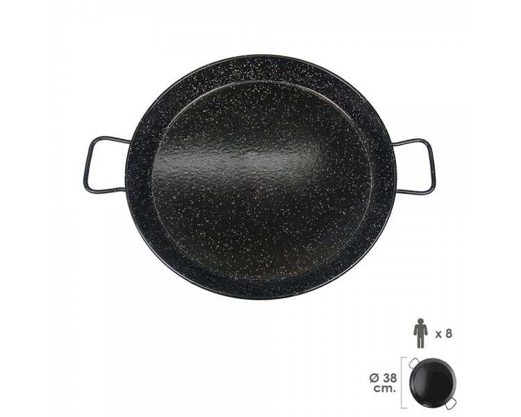 Paellera Valenciana Esmaltada   8 personas/ 38 cm
