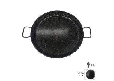 Paellera Valenciana Esmaltada   8 personas/ 38 cm