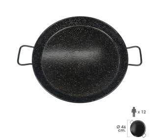 Paellera Valenciana Esmaltada  12 personas / 46 cm