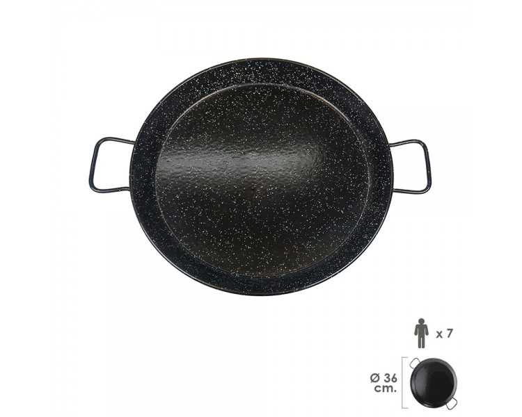 Paellera Valenciana Esmaltada   7 personas/ 36 cm