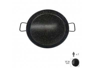 Paellera Valenciana Esmaltada   7 personas/ 36 cm