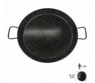 Paellera Valenciana Esmaltada 22 personas/ 65 cm