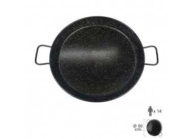 Paellera Valenciana Esmaltada  14 personas/ 50 cm