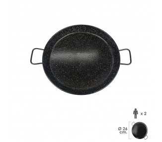 Paellera Valenciana Esmaltada 2 personas / 26 cm.
