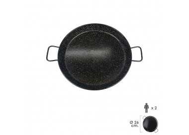 Paellera Valenciana Esmaltada   2 personas / 26 cm.