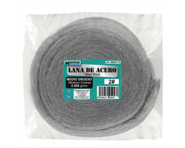 Lana De Acero 2500 Gr. Lisa 0