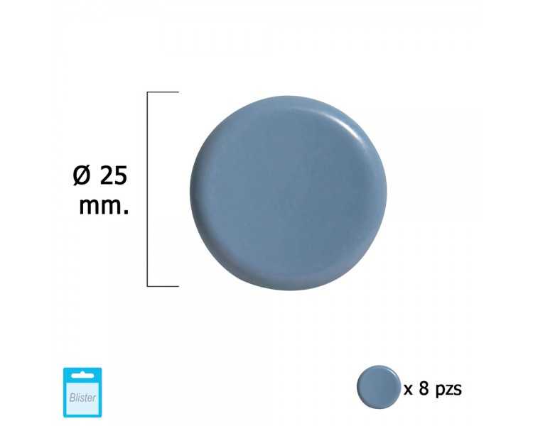 Deslizante Gris Ptfe Ø25 (Blister 8 Unidades)