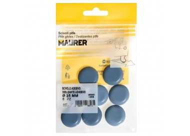 Deslizante Gris Ptfe Ø25 (Blister 8 Unidades)