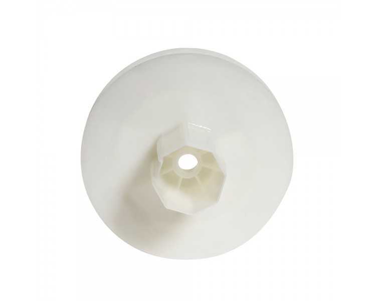 Disco Persiana Plastico Compacto para Rodamieto 120x40 mm.  Cinta 18 mm.