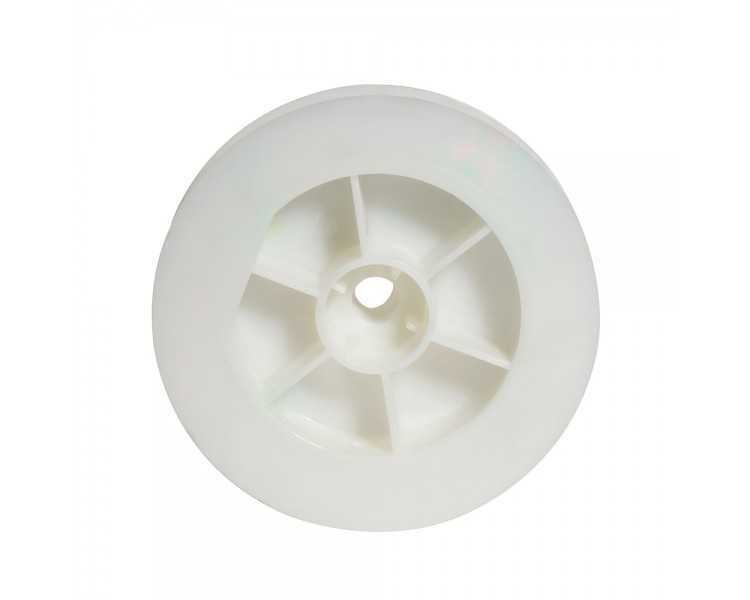 Disco Persiana Plastico Compacto para Rodamieto 120x40 mm.  Cinta 18 mm.