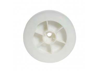 Disco Persiana Plastico Compacto para Rodamieto 120x40 mm.  Cinta 18 mm.