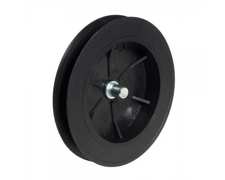 Disco Persiana Plastico Espiga Metalica 136x40 mm. Cinta 14 mm.