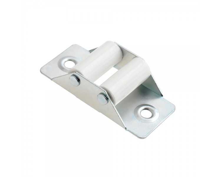Pasacintas Persiana Zincado Rodillo Nylon Cinta 22 mm.
