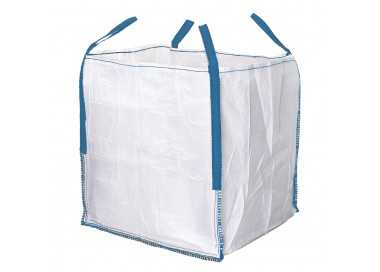Saco Obra Big Bag Rafia  90x90x90cm. Carga máxima seg. 1.000Kg.