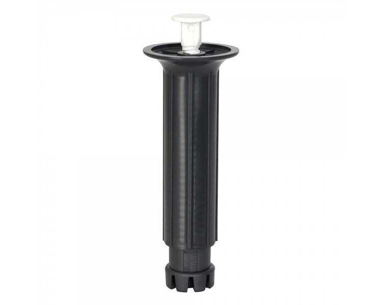 Pata Regulable Fija 13 / 20 cm. Negro
