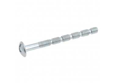 Tornillo Multicorte Para Tiradores M4x45 mm. (Caja 100 unidades). Zincado. Cortable a 20 / 25 / 30 / 35 / 40 mm.