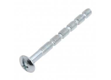 Tornillo Multicorte Para Tiradores M4x45 mm. (Caja 100 unidades). Zincado. Cortable a 20 / 25 / 30 / 35 / 40 mm.