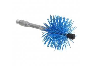 Deshollinador Cepillo Nylon Eje Flexible  80 mm.