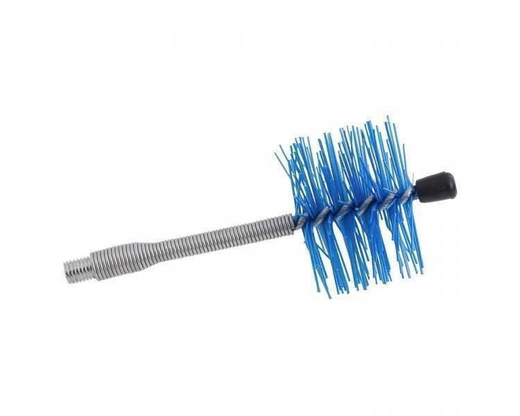 Deshollinador Cepillo Nylon Eje Flexible  80 mm.