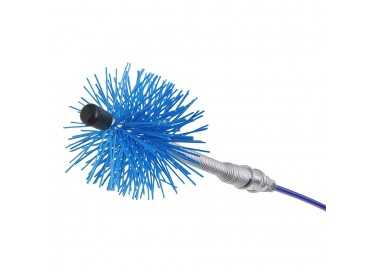 Deshollinador Cepillo Kit Estufas Pellets 2 Metros x 80 mm.