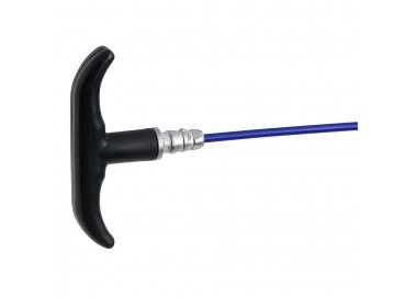 Deshollinador Cepillo Kit Estufas Pellets 2 Metros x 80 mm.