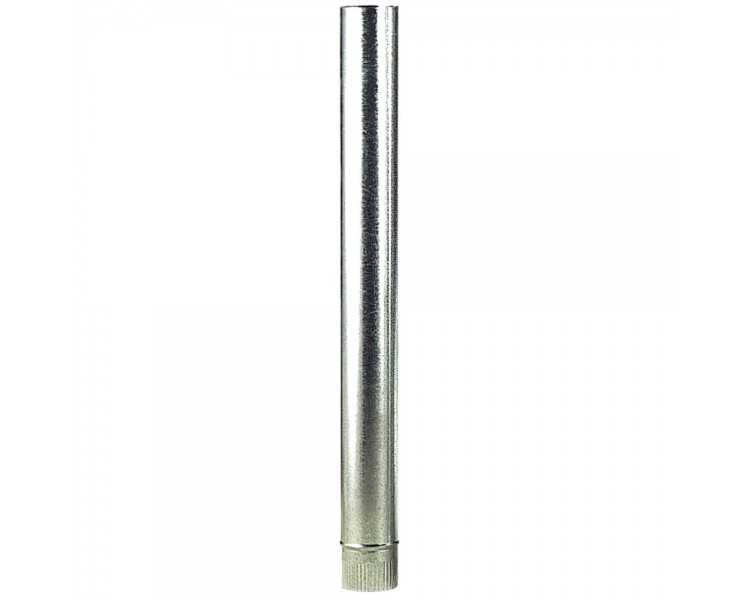 Wolfpack Tubo Estufa Acero Galvanizado Ø 200 mm, Estufas de Leña, Chimenea, Alta resistencia, Conductos (Espesor de 0,8 mm.)
